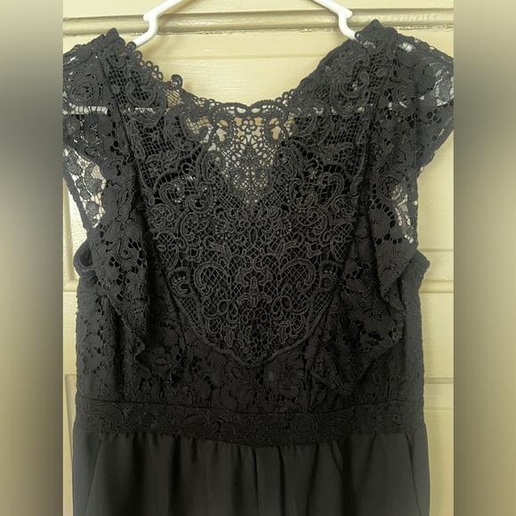 Dress romper with lace detail - Picture 4 of 6